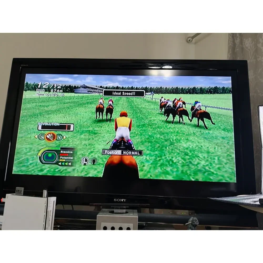 Champion Jockey G1 & Gallop Racer (Wii) Disc Tested